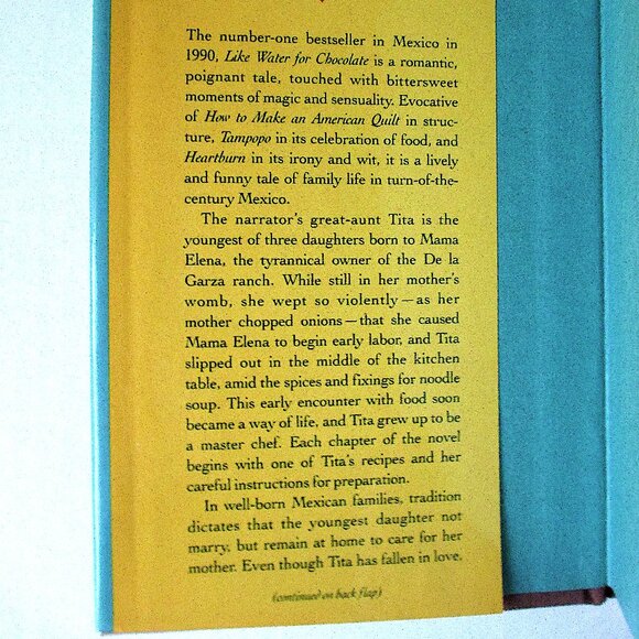 Book: Like Water for Chocolate by Laura Esquivel - Picture 7 of 10